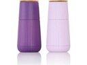AdHoc Salz- und Pfeffermühle Scape 12.3 cm, Violett/Dunkelviolett