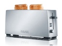 Graef Langschlitztoaster TO 90 Silber Matt, 880 W