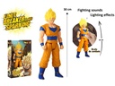 BANDAI DB SS2 Goku Light & Sound Limit Breaker, Sparking, 30 cm