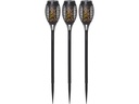 Star Trading Gartenlicht Solar Flame Mini, 3 Stück
