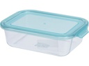 Nize Vorratsbehälter Auflaufform 1.04 L, Blau/Transparent