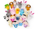 Twiddlers Fingerpuppen 20er-Set Polyester Mehrfarbig