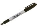 Sharpie Permanentmarker Fine Schwarz, 24 Stück