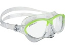 CRESSI Moon Maske, Clear, frame lime