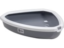 Savic Rincon Kunststoff Grau Weiss 58.5 x 46 x 13.5 cm