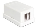 Delock Gehäuse Keystone 1 Port