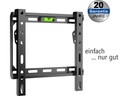 My Wall Wandhalterung HEG1L Economy-Line Schwarz