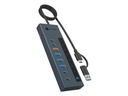 ICY BOX IB-HUB1743-CPD mit Power Delivery und USB-C/A Adapter