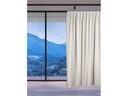 Casa Leon Nachtvorhang 140 cm x 245 cm, Creme