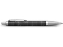 Parker Kugelschreiber IM Medium (M), Schwarz/Silber