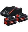 Bosch Professional Akku Starterset 2x EXP 18 V 8.0 Ah + GAL 12 V/18 V-80