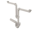 Geberit Spültisch-Garnitur grau / 2-teilig 2-teilig Grau Ø 56 mm