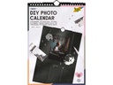 Folia Bastel-Dauerkalender A4 Schwarz 190 g/m²