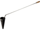 Forged BBQ Flambadou aus Gusseisen mit Olivenholzgriff