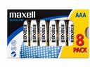 Maxell Batterie LR03 AAA , 8 Stück