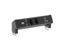 Bachmann DESK STYLE Steckdosenleiste schwarz
