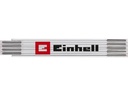 Einhell Gliedermassstab Birkenholz 2 m