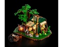 Lumibricks Waldhütte Kunststoffbausatz mit Beleuchtung