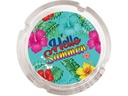 Dameco Aschenbecher Aschenbecher rund Hello Summer Blau