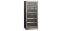 Sibir Weinkühlschrank Scandomestic SV 104 X Schwarz/Grau