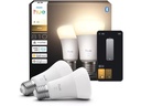 Philips Hue Leuchtmittel White E27 Doppelpack 2x 810 lm