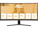 AOC Monitor CU34B3E 34 ", 3440 x 1440 (UWQHD)