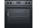 Electrolux Einbauherd EH6GL40XSP Einbau-Backofen Schwarz Spiegel 71 L