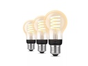 Philips Hue E27 - Filament Lampe A60 550 lm 3er-Pack
