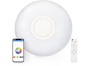 KSiX Rainbow LED-Deckenleuchte RGB 30W 2.200 lm 40 cm Weiss