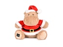 DouDou et compagnie Hippo Weihnachten 20 cm, Beige