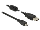 Delock USB 2.0-Kabel  USB-A - Mini-USB B 0.5 m