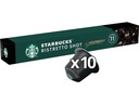 Starbucks Kaffeekapseln Ristretto Shot Nespresso Dark Roast 12 x 10