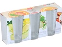 alpina Trinkglas 270 ml, 3 Stück, Transparent