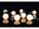STT Lichterkette LED Party, 10 LEDs, 3m, Weiss