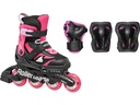 ROLLERBLADE Inline-Skates Microblade Combo Schwarz/Rot, 28-32