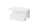 Yamazaki Toilettenpapierhalter Tower 14 x 12 x 8.5 cm, Schwarz