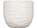 scheurich Blumentopf Breeze Bone White, 21 cm