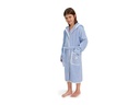 Möve Kinderbademantel Soft Hug Grösse 116, Aqua