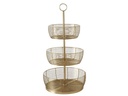 Boltze Etagere Enrico Silber, 70 x 36 cm