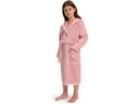 Möve Kinderbademantel Soft Hug Grösse 116, Rosa