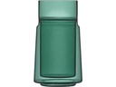 Jacob Jensen Thermo-Glas Doppelwandgläser Large 330 ml, Schwarz