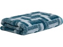 Möve Handtuch Tide Tiles 50 x 100 cm, Dunkelblau/Türkis