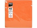 PRO nappe Papierservietten Rot 38 cm x 38 cm, 40 Stück