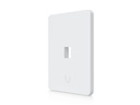 Ubiquiti Vertikal Paintable Keystone Wall Plate 1-Port, 4er-Pack