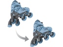 GLOBBER Inline-Skates 2 in 1 Gr. 30-33, Aschblau