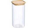 Zeller Present Vorratsdose Bambusdeckel 0.9 l
