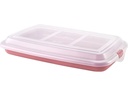 Ibili Behälter für Wurstwaren Aufschnitt 24.8 x 14.4 cm, gelb