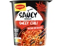 Maggi Fertiggericht Saucy Noodles Cup Sweet Chili 3 x 75 g