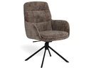 AC Design Stuhl Edgar Beige/Schwarz, 2 Stück