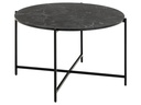 AC Design Couchtisch Lamoine Schwarz, Ø 40 x 45 cm